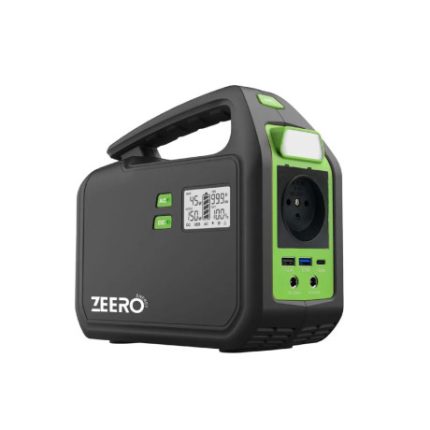 زيرو إنيرجي محطة طاقة محمولة TREK-150 بقدرة 150 واط، أسود وأخضر